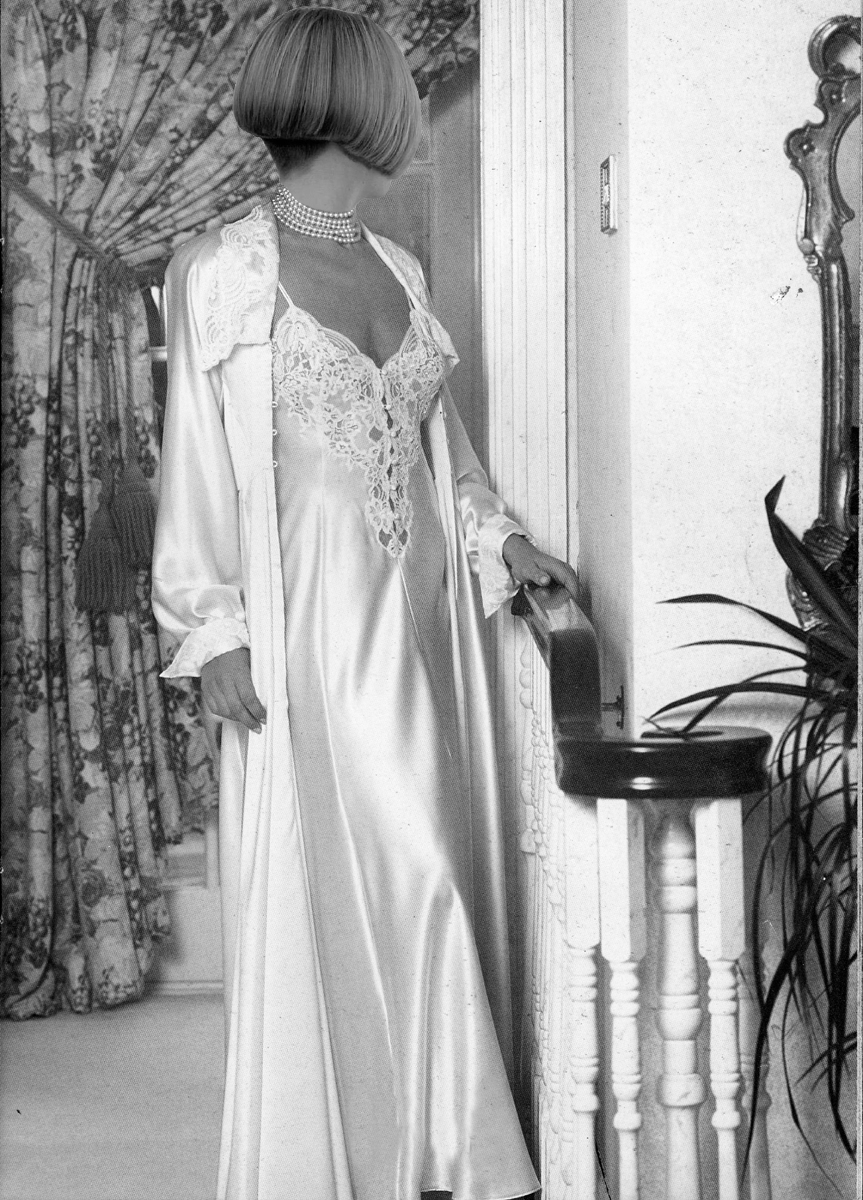 Janet Reger Hayworth silk nightdress and negligee